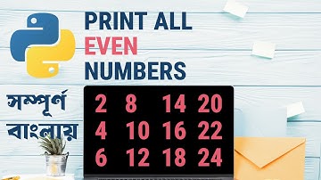 Beginner Python Trick Print All Even Numbers Up to 50 💻✨