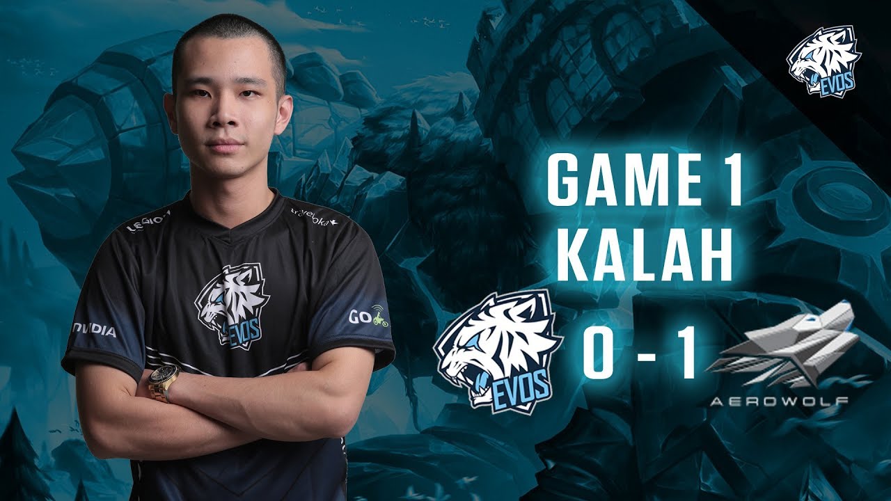 Mobile Legends EVOS vs Aerowolf | GAME 1 KALAH