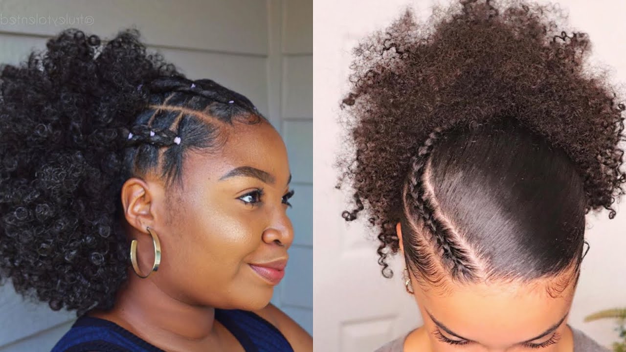 10 Puff Hairstyles For Natural Hair Youtube Hair Puff Quick Natural Hair Styles Natural Hair Styles Easy