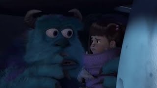 Monsters Inc Sulley knows thatRandall's in Boo's room movie