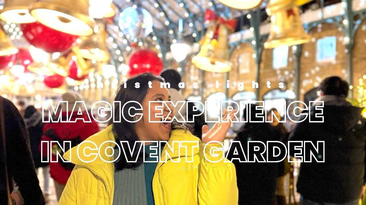 ఇలా ఉంటుందా లండన్ క్రిస్మస్😍🎄| Covent Garden లో క్రిస్మస్ మాజిక్ అస్సలు మిస్సవ్వదు | Likkispace 