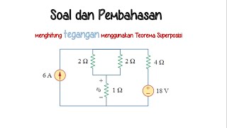Soal dan Pembahasan Teorema Superposisi (1)