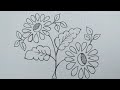 Hand embroidery: Beautiful and Easy Flower Embroidery Design Tutorial - Embroidery Queen Patterns