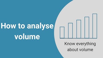 How to analyse volume | know everything about volume
