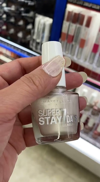 des - Nr. - Maybelline Nagellack Top Monats 😍 Pearlwhite 77 YouTube