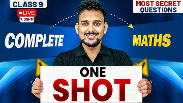 Half Yearly Exam 2025-26 | Class 9 Maths Full Syllabus CBSE🎯 | Complete Revision by Pranav Sir