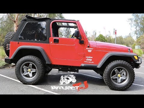Bestop Trektop NX Twill install Jeep Wrangler - Project TJ - Episode 9 -  YouTube