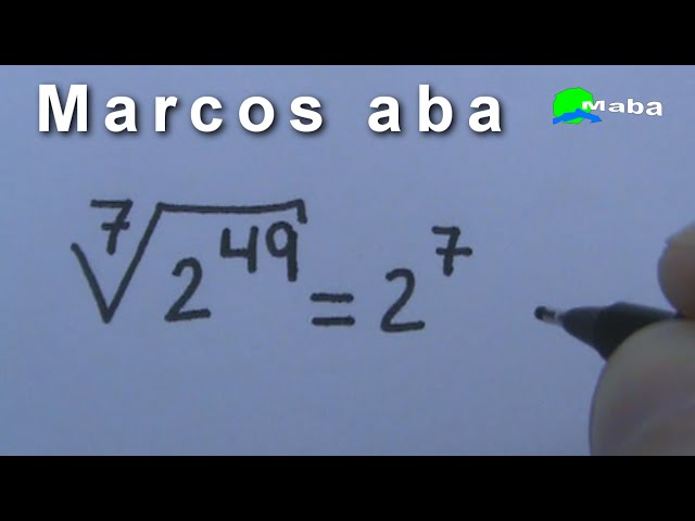 SIMPLIFICAÇÃO DE RADICAIS - RADICIAÇÃO - Com a prof. Gisele Ramos 