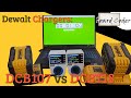 Dewalt chargers:  DCB107 vs DCB118