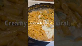 Creamy pasta ? trending short video food viralfood like share ?☀️