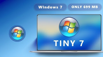 Tiny Windows 7 | The SMALLEST Version of Windows 7