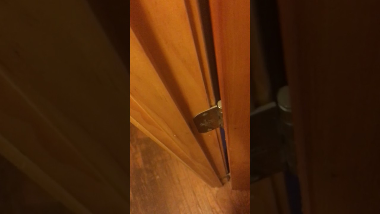 Squeaky Door Hinge 1 before BeesWax Remedy YouTube Squeaky Door Hinge 1 before BeesWax Remedy YouTube