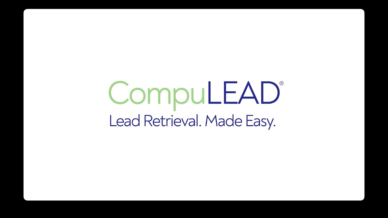 Compulead App Icon CompuLEAD - Lead Retrieval Made Easy - YouTube