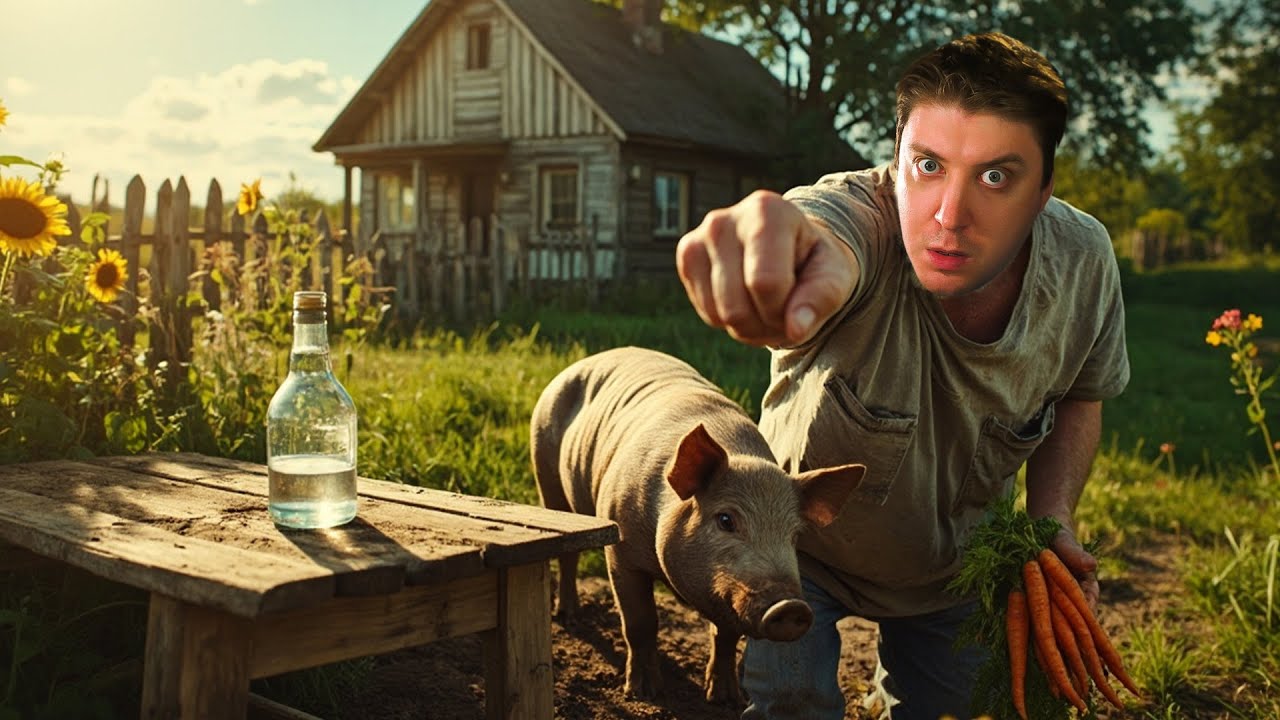 YetiParty - СИМУЛЯТОР ЖИЗНИ В ДЕРЕВНЕ — полное погружение!  Российская игра!