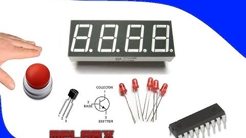 37. Счётчик нажатия кнопки с PIC16F84A и LED индикаторами. Часть 2. (Урок 32. Теория)