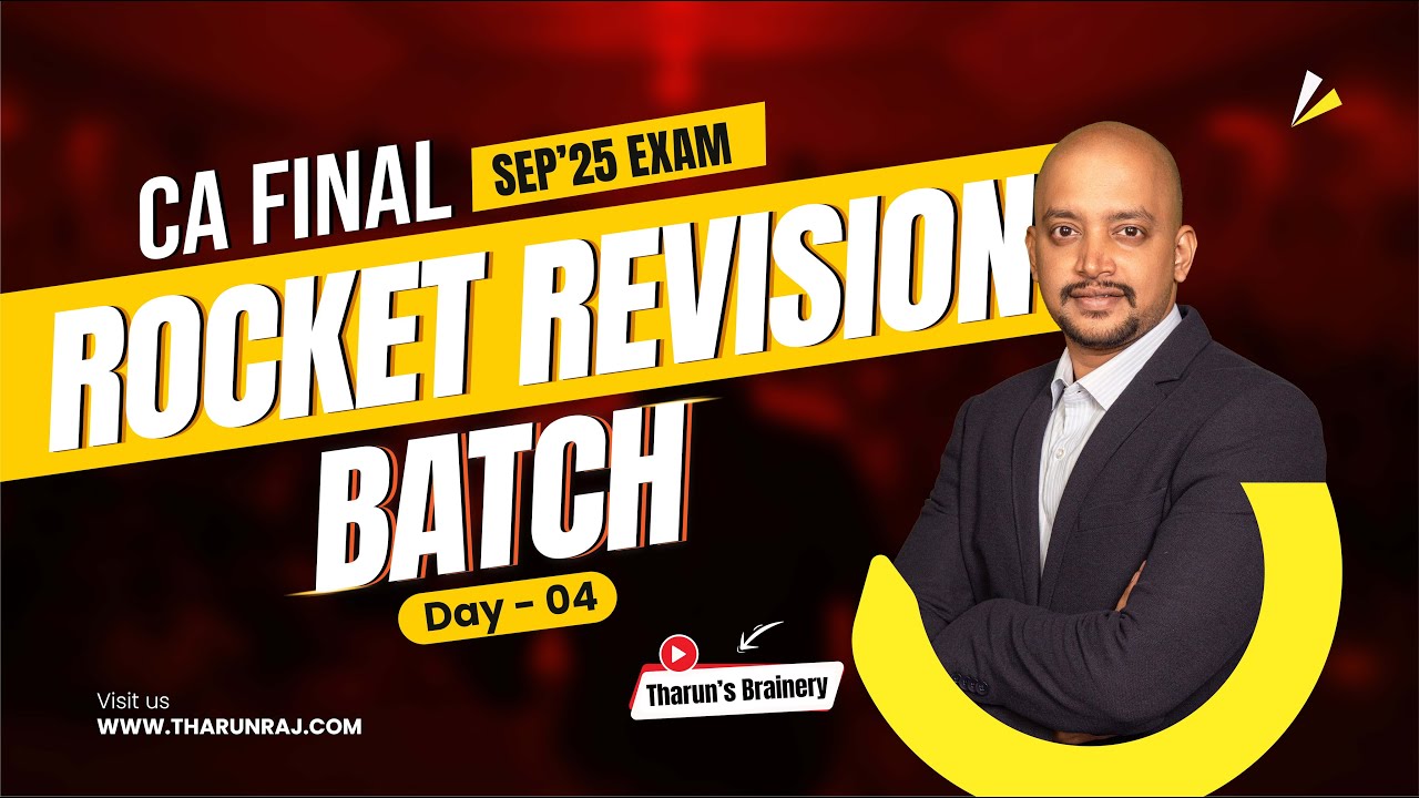 CA FINAL | IDT | ROCKET REVISION | SEP'25 | DAY 4