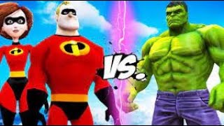 The Hulk vs Mr  Incredible