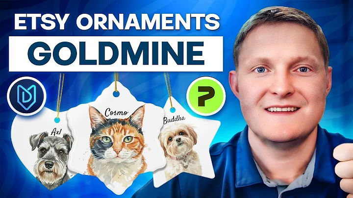 Etsy Print on Demand: Bulk Create Custom Ornaments FAST (MyDesigns + Printify Tutorial)