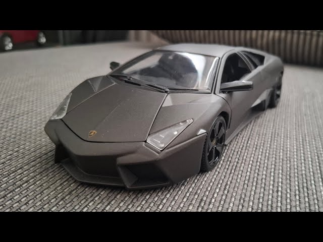 Lamborghini Reventon (by Burago) 1/18 Review. - YouTube
