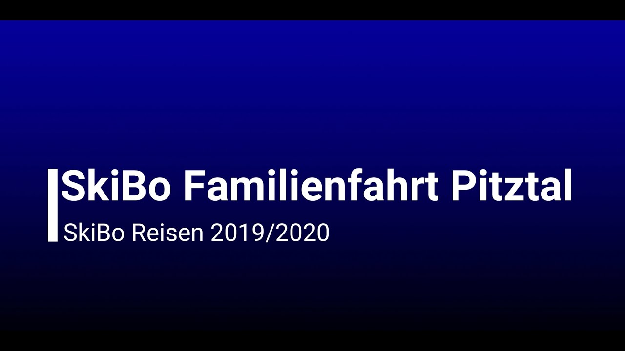 Die Familienfahrt 2008