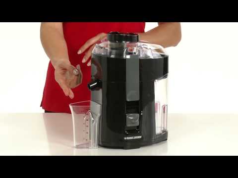 Black+decker 400-Watt Fruit and Vegetable Juice Extractor Black JE2200B