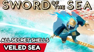 All Secret Shell Locations Veiled Sea - Sword of The Sea