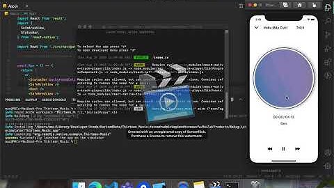 Demo Music App React Native , Hook + React Native Track Player + React Navigation + Mobx-State-Tree