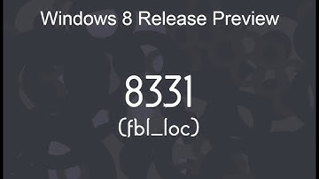 4 | #BetaExplorer Windows 8 Build 8331 (fbl_loc)