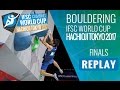 IFSC Climbing World Cup Hachioji-Tokyo 2017 - Bouldering - Finals - Men/Women