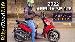 2022 Aprilia SR 125 Facelift Full Details┃Ride Review┃Better Than NTorq 125 ?┃BikerDaadLife