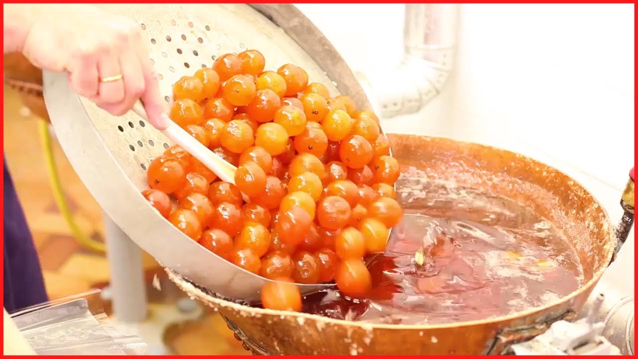 Amazing Candied Fruit Making