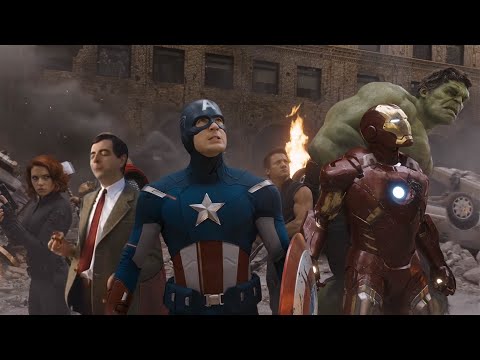 mr bean joins The Avengers