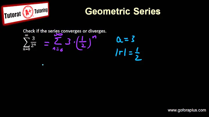Calculus 2 - 18 - Infinite Series Geometric Series
