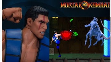 play as subzero (unmasked), ultimate mortal kombat trilogy