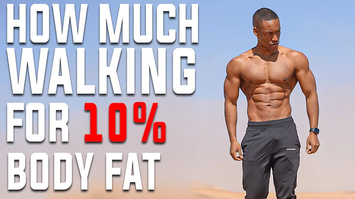 How Much Walking To Get UNDER 10% Body Fat | MY WALKING ROUTINE
