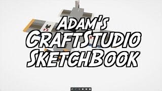 Adam's #CraftStudio SketchBook - export obj files and textures & upload to #sketchfab
