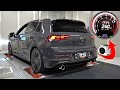 2021 VW Golf GTI MK8 on the DYNO + 0-240km/h Acceleration | Dyno Results & Exhaust Sound