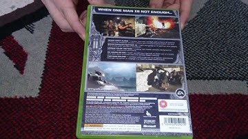 Nostalgamer Unboxes Army Of Two For Xbox 360 System PAL UK