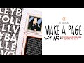 Make A Page With Ali : Chipboard Frames + An Alpha Die