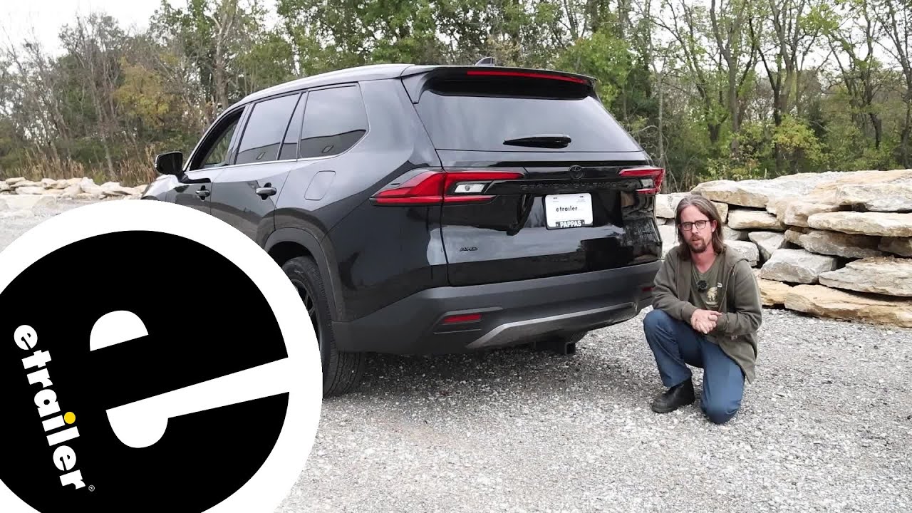Easily Install Your etrailer Class III Trailer Hitch - 2025 Toyota Grand Highlander