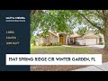 1547 Spring Ridge Cir Winter Garden, FL 34787 in Crown Point Springs | Home Walkthrough Tour