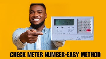 How To Check Token Meter Number-EASY GUIDE | How to check hexing meter number