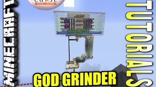 GOD GRINDER MOB XP FARM  w/ Sorter ⚔️ Minecraft Bedrock Tutorial 💀 MCPE,Xbox,PS4,Windows,Switch