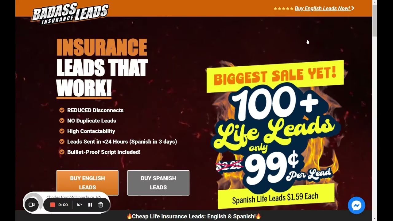 How to Enter in a Coupon Code Badass Insurance Leads YouTube