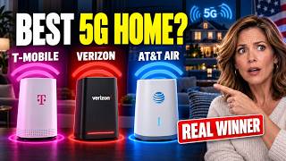 Best 5G Home Internet 2026 T-Mobile vs Verizon vs AT&T Internet Air