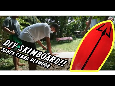 HOW TO MAKE A SKIMBOARD  (DIY SKIMBOARD)