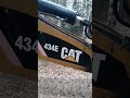 Экскаватор погрузчик Caterpillar 434 E подкачивающий насос.