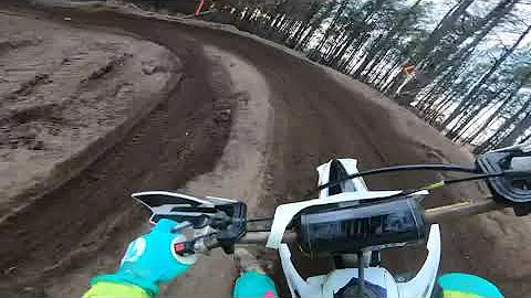 Lap at ghost town on a yz125