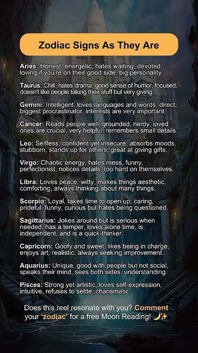 Zodiac signs as they are #shorts