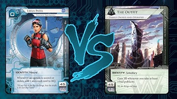 [EN] Android: Netrunner - In English #48 Leela Study Guide VS The Outfit Kill